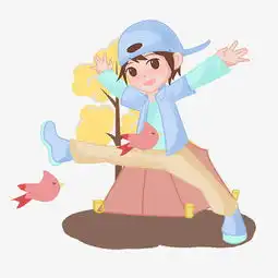 手绘旅行男孩插画图片素材其他格式下载动漫人物大全