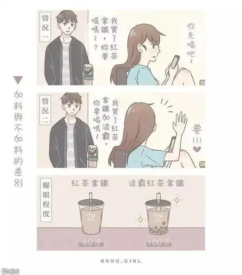 犬系男傲娇女的恋爱日常漫画
