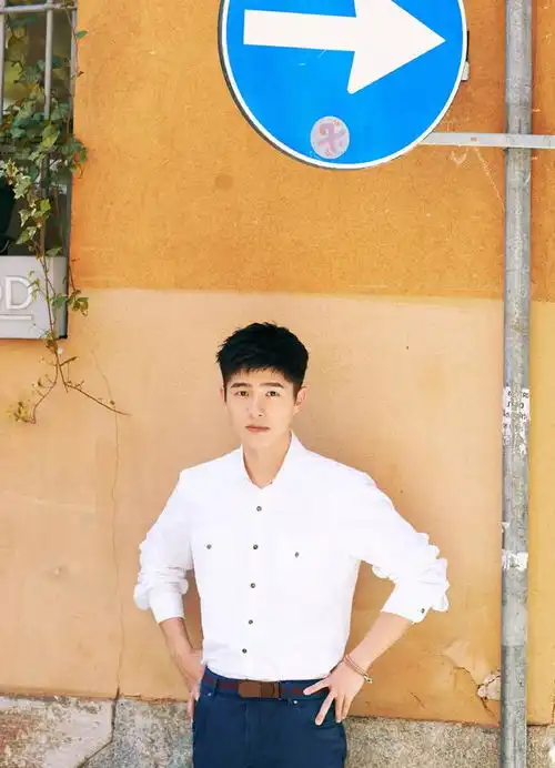 21岁刘昊然不愧是国民初恋,穿白衬衫清爽又帅气,少年感十足
