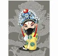 图片免费下载京剧卡通人物脸谱素材京剧卡通人物脸谱模板千图网