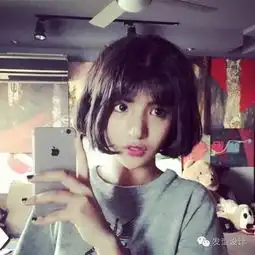 温柔风空气短发型