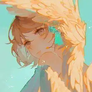 动漫女头温柔仙气蓝色系
