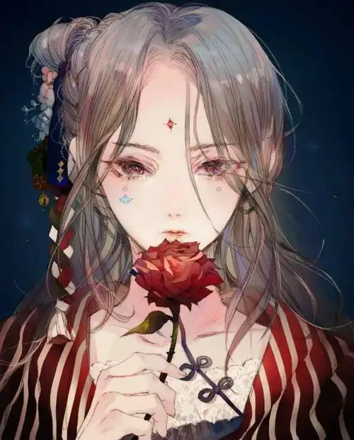 与图片匹配的古风闺蜜头像两张