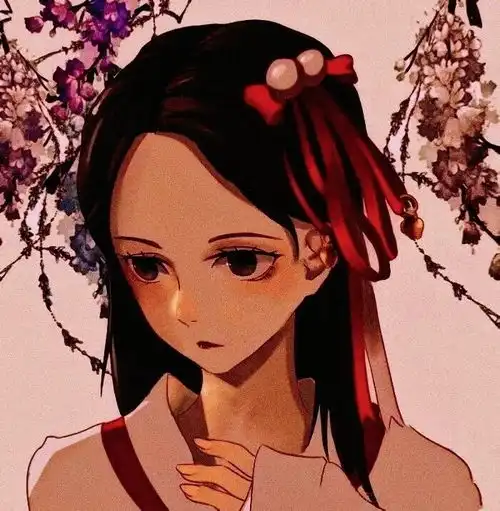 超仙的古he风动漫女头你走也是诗,躺也成文,怎有烟火浊了身