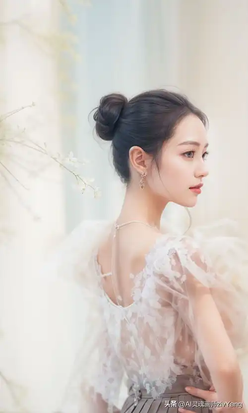 清冷禁欲系女生照片美女