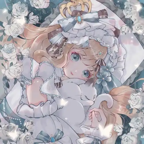 头像女生仙气可爱系漫画