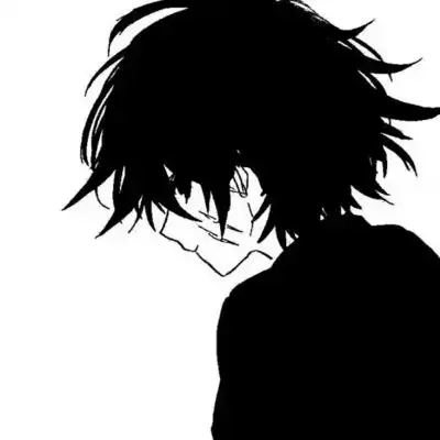 二次元黑白丧系动漫男头我们早男生头像我要个性网