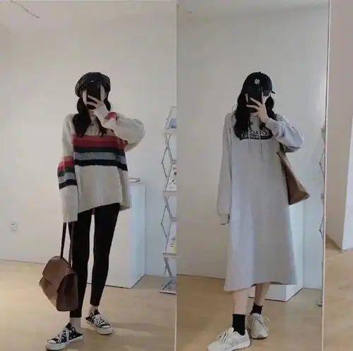 18套韩系小姐姐极简风穿搭分享,简约不简单,颜色搭配很值得借鉴