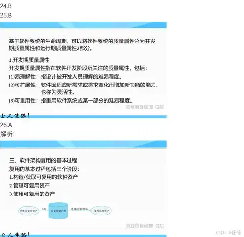 2024年上半年系统架构设计师上午真题及答案解析