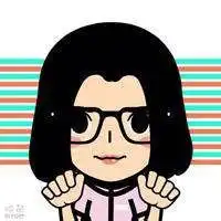 微信头像卡通女呆萌可爱小女孩