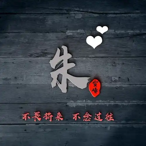 你该换头像了,十几张特效唯美姓氏签名头像,3d质感立体风格