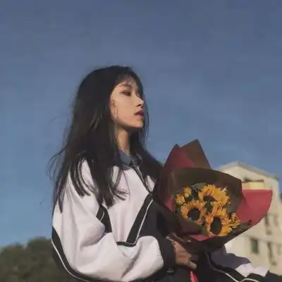 qq头像女生红色系蓝色系