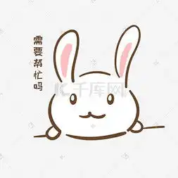 卡通兔子头像高清表情包