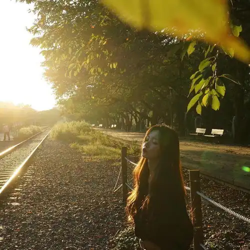 韩系ins风头像女生真人