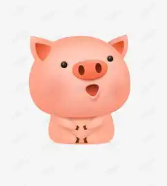 手绘呆萌的小猪免抠图素材图片免费下载高清png千库网图片编号10506590