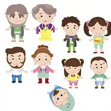 卡通人物中年人图片免费下载卡通人物中年人