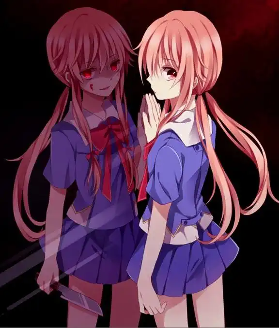 为什么动漫中的病娇一般都是粉毛,原谅色它难道不香吗