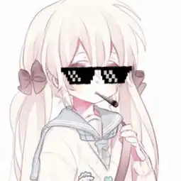 有这种戴墨镜叼烟的头像吗