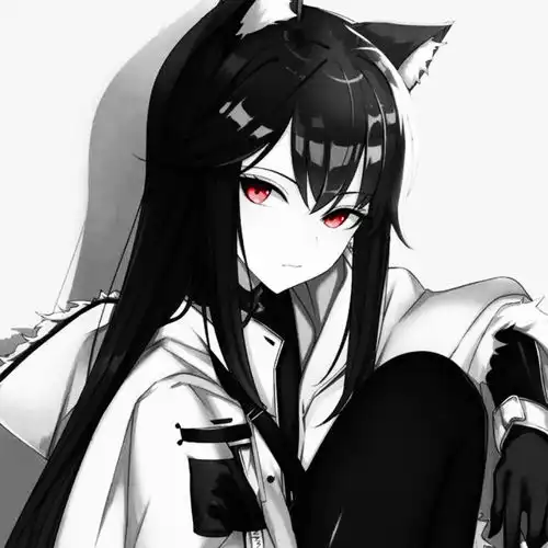 女生丧系头像大全动漫蓝