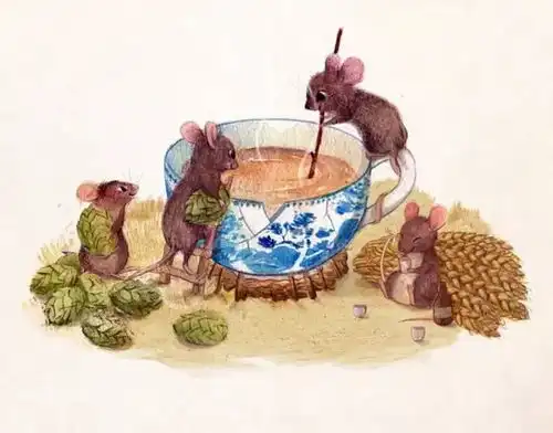 超级可爱的萌系小插画,好想摸一摸