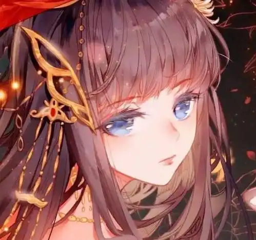 少女头像卡通可爱古风头