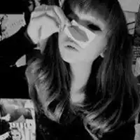 卡通黑白头像女生简约微信头像图片大全