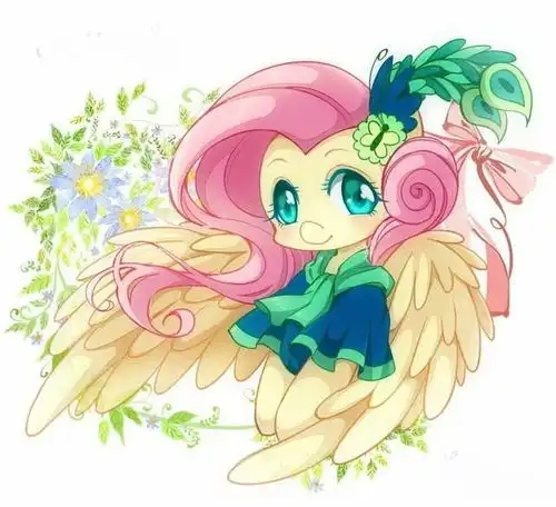 小马宝莉,角色们拟人后的样子,柔柔成为可爱萝莉,宇宙惊呆众人