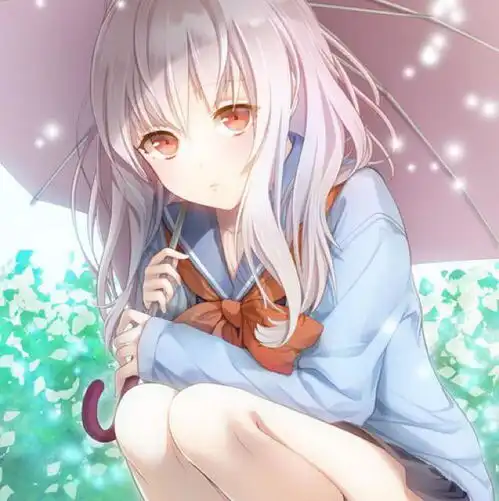 绝美女头像动漫粉色动态