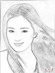 ps把彩色照片迅速转化为黑白素描画