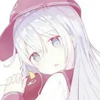 戴帽子的动漫女生图片简单可爱的戴着帽子的女孩动漫图片