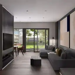 头像灰色系图片客厅设计