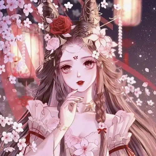 绝美古风女头弱水三千,繁华红尘宴临风笑却世间,封尘也艳腾讯新闻