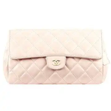 chanel香奈儿2013早春度假系列淡粉色夹棉菱格纹cc锁小包