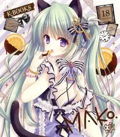 萌q版二次元美女插画动漫