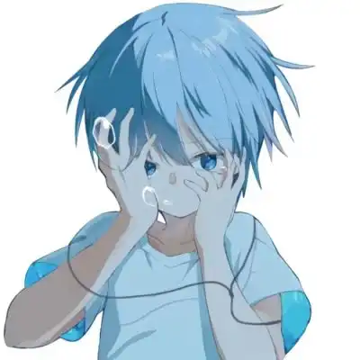 干净白底动漫头像图片