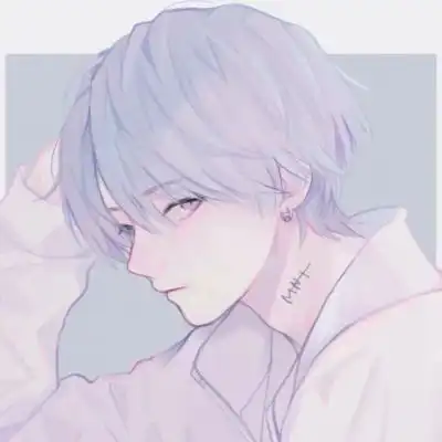 动漫男生头像情侣文案