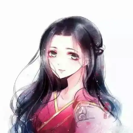 绿色系动漫图片头像古风