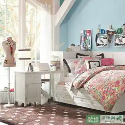 儿童房设计蓝色系给儿童房一个清凉的夏季