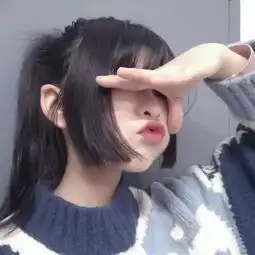 头像蓝色系女女头