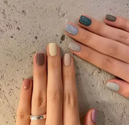 ins风韩系美甲,超百搭显白,小仙女们快来冲一波