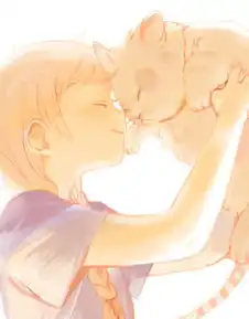 谁能给我几张动漫带有猫儿的少女图想要小一点不要太大人物可爱点不要太性感跪求大神帮忙