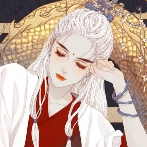 精选火爆抖音的100张头像,手绘插画复古港风欧美清新文艺唯美古风5大系列等着你来换