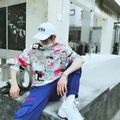 男生真人头像小孩可爱