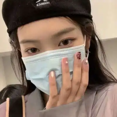 绿色头像ins高级质感系