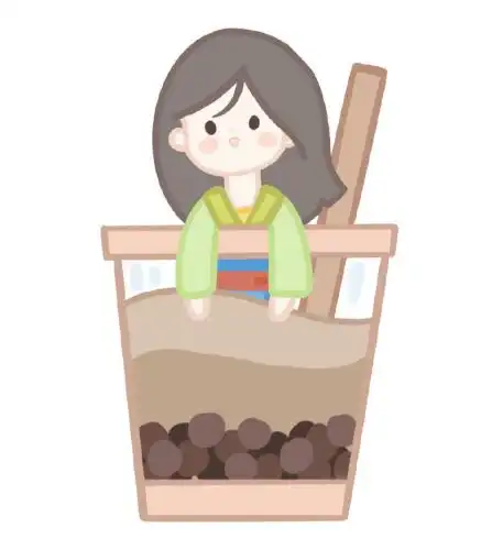 q版动漫可爱奶茶迪士尼公主系列