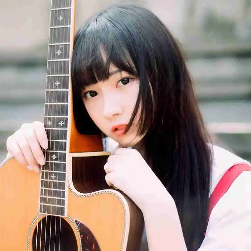 简约少女系小清新插画锁屏壁纸微信头像图片大全