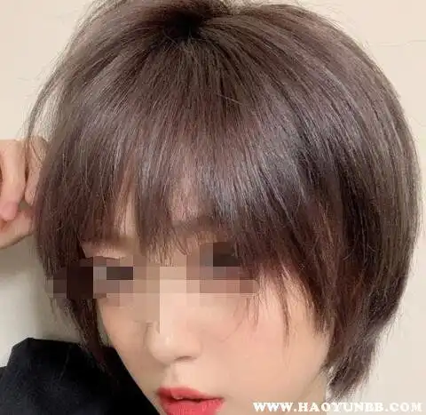 女生日系少年感短发盐系,少年感发型女