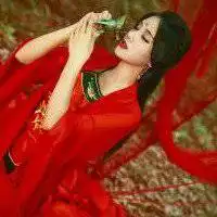 穿红毛衣的姐妹头像微信头像图片大全