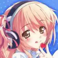 好看很酷的戴耳机的动漫女生头像图片