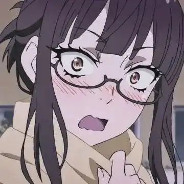 2023最新睿智戴眼镜的女生动漫图动漫图片我要个性网